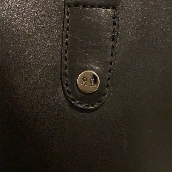 Ralph Lauren Collection Tall Black Boots Size 7 - Picture 3 of 9